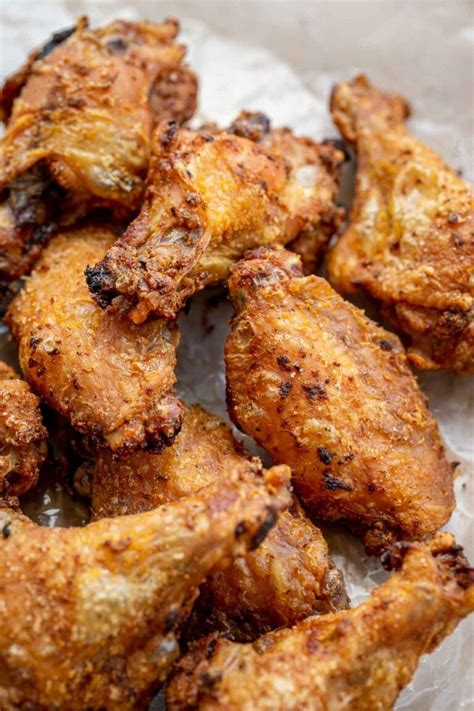 Crispy Naked Chicken Wings (Baked!)